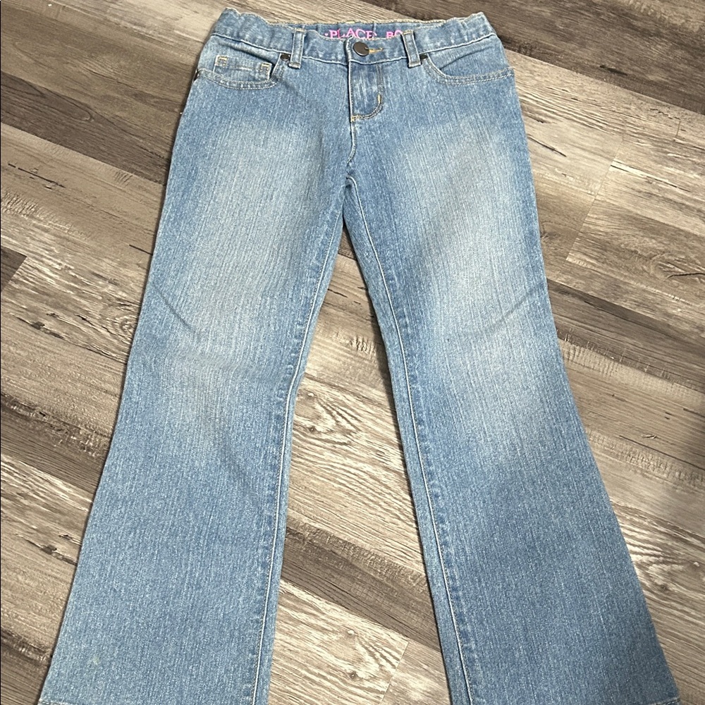 Place Light Blue Flare Women's Jeans